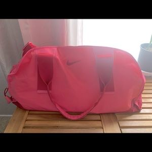 Pink Nike Duffel Bag